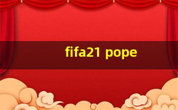 fifa21 pope